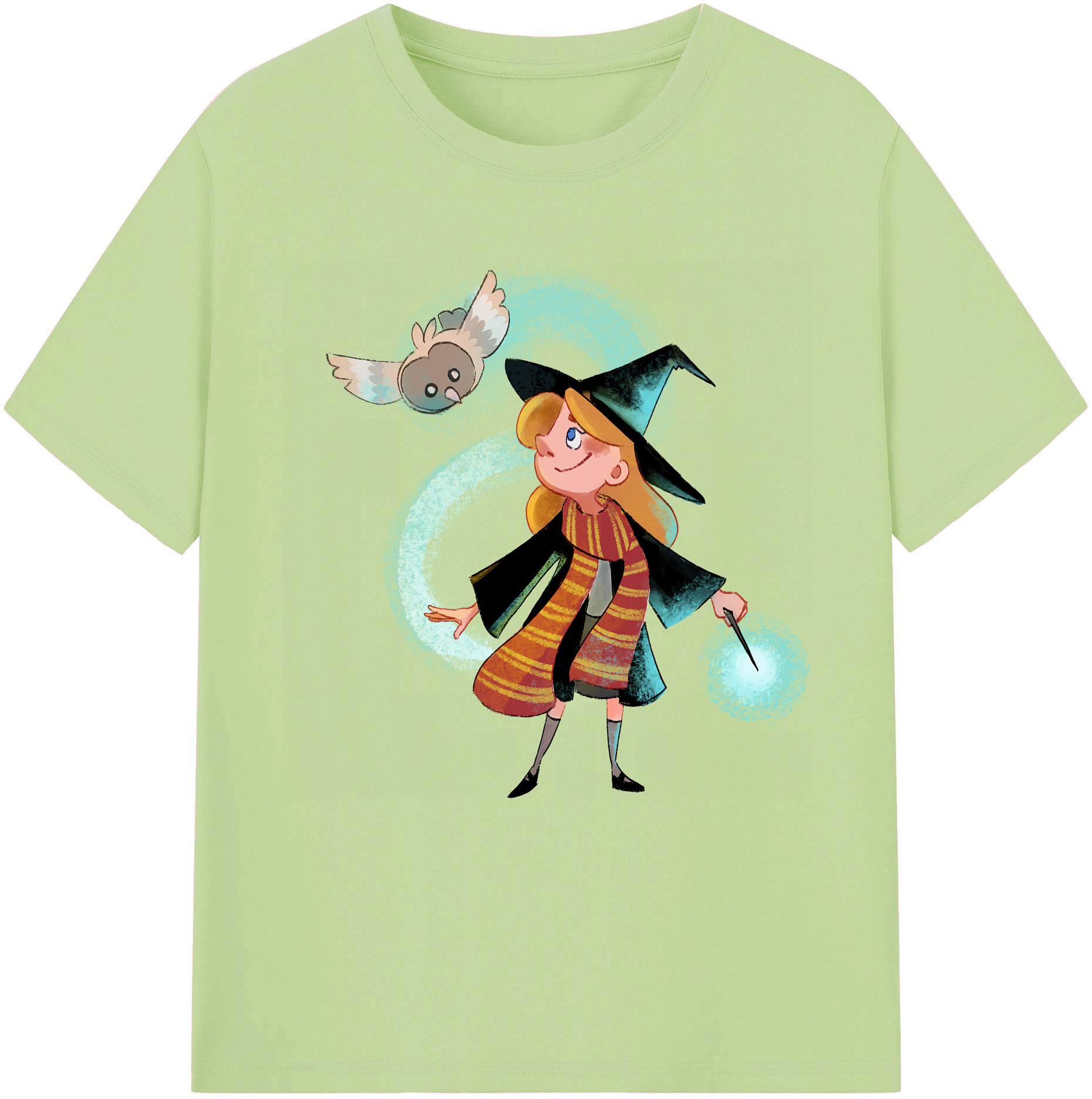 （画像用） Harry Potter ハリー・ポッターシリーズ 綿100％半袖Tシャツ（フロントプリント）